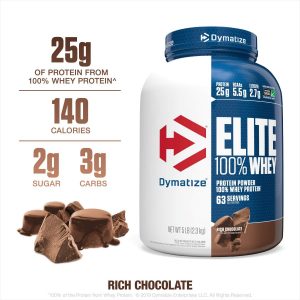 Dymatize Nutrition Elite 100% Whey Protein